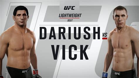 Ufc Beneil Dariush Vs James Vick Ea Sports Ufc Live Events