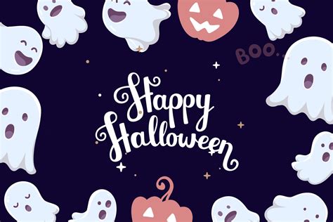 Halloween HD, Happy Halloween, Ghost, HD Wallpaper | Rare Gallery