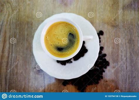 Coffee Is A Brewed Drink Prepared From Roasted Coffee Beans Stock Photo