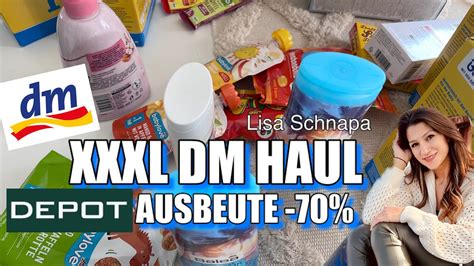 XXXL DM HAUL DEPOT 70 NEUHEITEN DROGERIE SPAREN SPARTIPPS