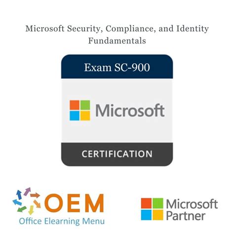 Examen Sc Microsoft Security Compliance And Identity Fundamental Oem