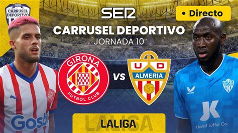 GIRONA FC vs UD ALMERÍA EN DIRECTO LaLiga 23 24 Jornada 10