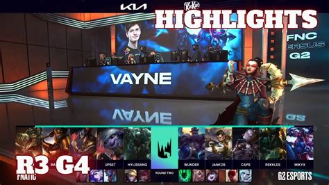 G Vs Fnc Game Highlights Round Lec Summer Playoffs G