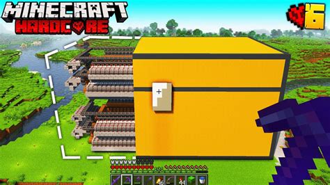 THIS CHEST HOLDS 1 652 875 ITEMS In Minecraft Hardcore Hindi YouTube