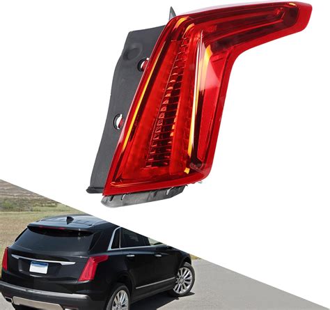 Amazon Munirater 1 Pack Tail Light Assembly Red Passenger Side