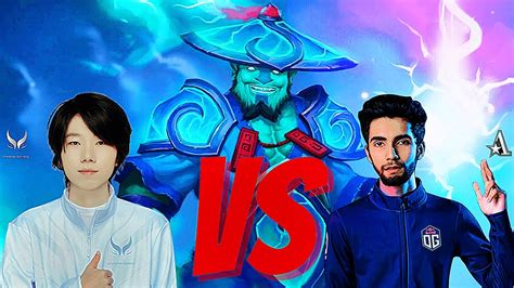 Paparazi Storm Spirit Vs Sumail Winter Wyvern Epic Game Mid New