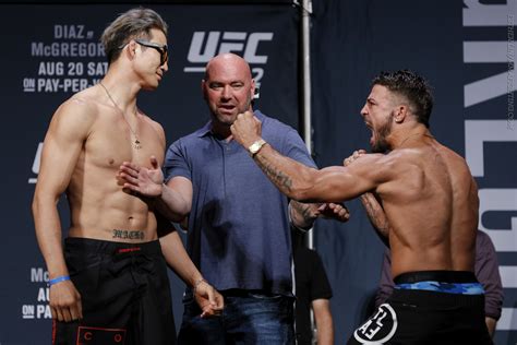 UFC 202 weigh-in photos - MMA Fighting