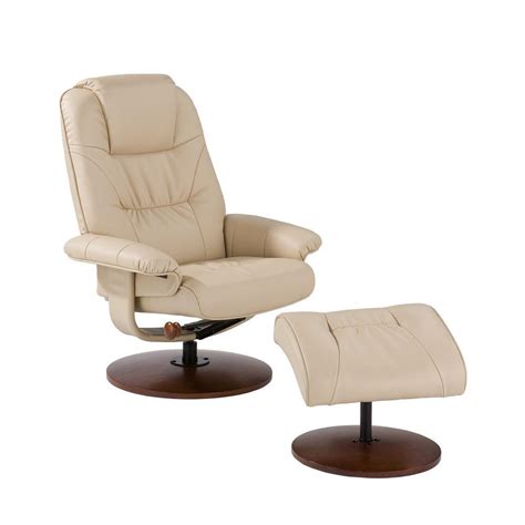 Use contemporary small leather recliners with ottoman to make a perfect addition to your living ...