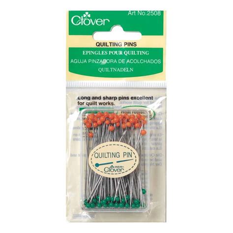 Clover Quilting Pins 100 Pack Hobbycraft