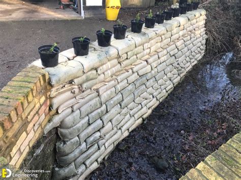 Photos Of Concrete Bag Retaining Walls Engineering Discoveries