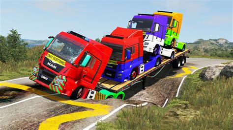 Trucks Vs Potholes Beamng Drive Mindovermetal English