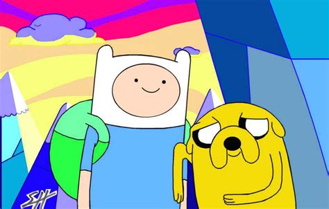 Finn and Jake by birdboy100 on DeviantArt