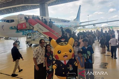 Pesawat Pokemon Dari Garuda Indonesia Resmi Diluncurkan Pada Kamis