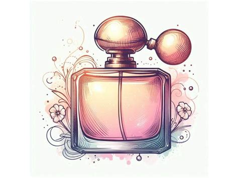 Perfume Watercolor Illustration Graphic by A.I Illustration and ...