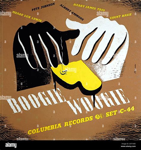 Various Artists Boogie Woogie 1942 Album Vintage Vinyl 78 Rpm