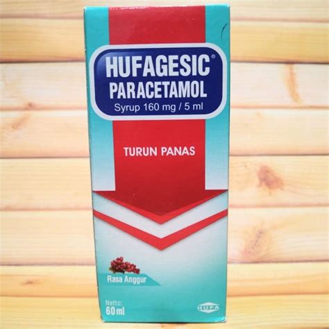 Jual Hufagesic Paracetamol Syrup Mg Ml Rasa Anggur Botol Ml