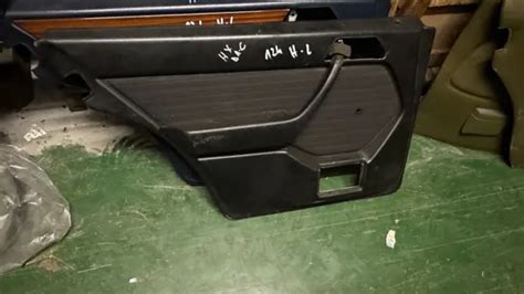 ORIGINAL MERCEDES BENZ W124 Paneles De Puerta Trasero EUR 85 41