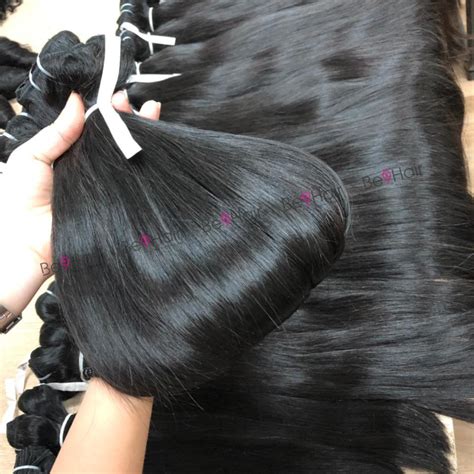 Vietnamese Bone Straight Super Double Drawn Human Hair Cuticle Aligned Virgin Hair Buy Bone