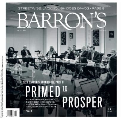 Barron's - January 23, 2023 » PDF Digital Magazines