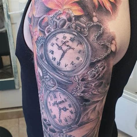 101 Amazing Pocket Watch Tattoo Ideas You Need To See Watch Tattoos