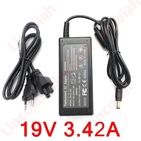 Cargador De Fuente De Alimentaci N AC 100 240V A DC 19 V 3 42A