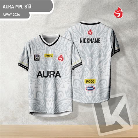 Baju Jersey Aura Mpl S Putih Terbaru Esport Game Lazada Indonesia