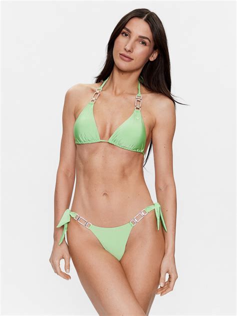 Guess Góra od bikini E3GJ11 MC04Q Zielony Modivo pl