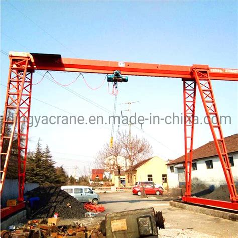 Dy High Quality Ton Ton Ton Ton Ton Single Girder Overhead