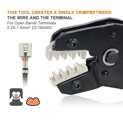 YEFYM Tang Crimper Terminal Cable Crimping Plier Compression Tool SN