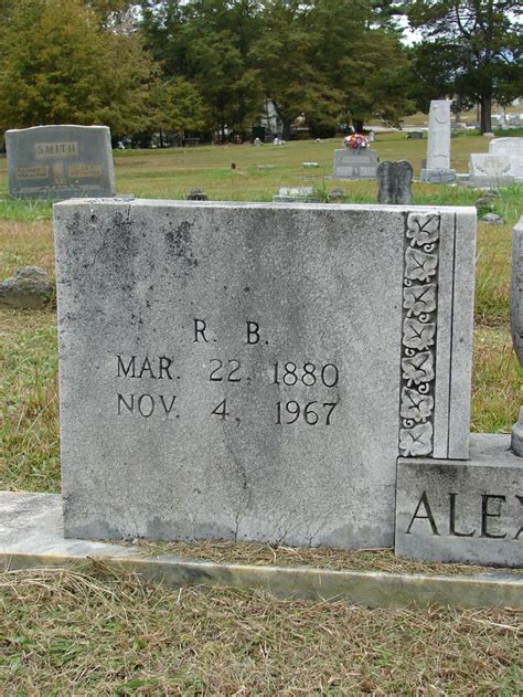 Richard Bannister Alexander 1880 1967 Mémorial Find A Grave