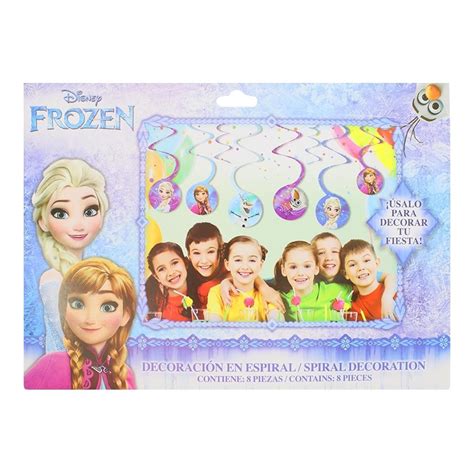 Decoraci N En Espiral Granmark Disney Frozen Pzas Walmart