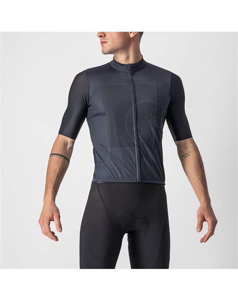 Castelli Bagarre Jersey Light Black Ferrobike Hk