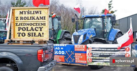 Tak Wygl Da Protest Rolnik W W Okolicach Torunia S Utrudnienia Na