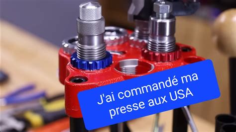 Lee six pack pro 6000 J ai commandé ma presse aux USA prix paiement