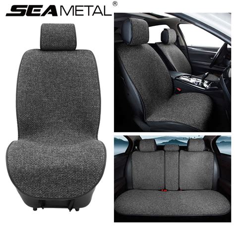 Seametal Car Seat Cover Flax Seat Cushion Four Seasons Universal Five