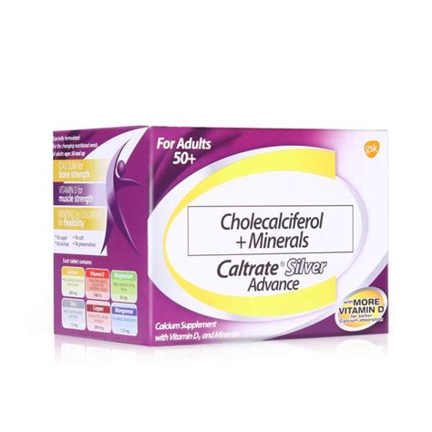 Caltrate Plus Calcium Vitamin D Minerals D Tablet Shopee