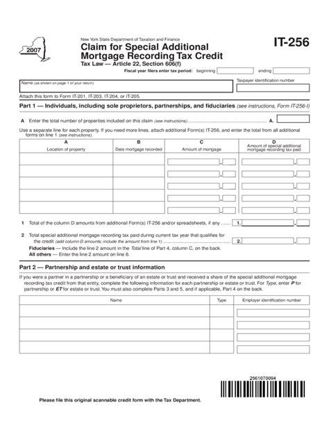 Tax Credit Form - 7 Free Templates in PDF, Word, Excel Download