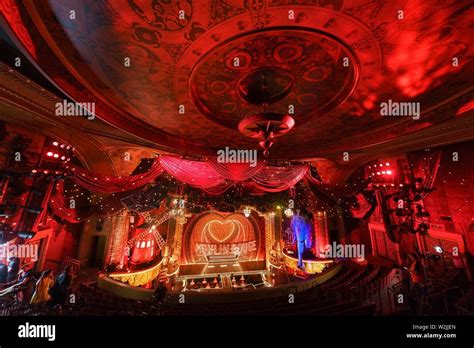 New York Ny Usa 9th July 2019 Al Hirschfeld Theatre Photo Call For Moulin Rouge The