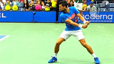 Novak Djokovic Backhand Power Slow Motion Youtube