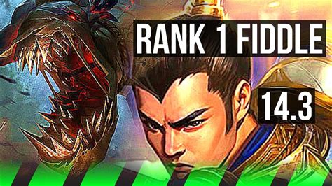 FIDDLESTICKS Vs XIN ZHAO JNG Rank 1 Fiddle 7 1 9 1500 Games