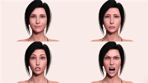 Realistic Female 3D Model Bikini Rigged Character Low Poly Superhive Formerly Blender Market