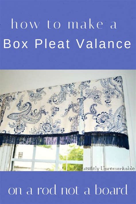 How to make valance curtains – Artofit