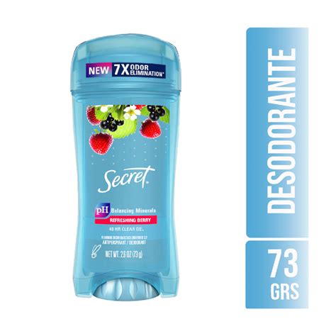 Antitranspirante Secret refreshing berry 73 g. - Carrefour