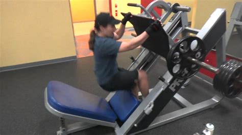 Leg Press And Leg Press Calf Raise On Sled Youtube