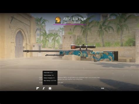 AWP SILK TIGER CS2 SKIN SHOWCASE YouTube