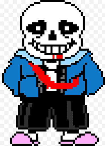 Sans Pixel Art Undertale Sprite Flowey Soul Videojuegos Rojo