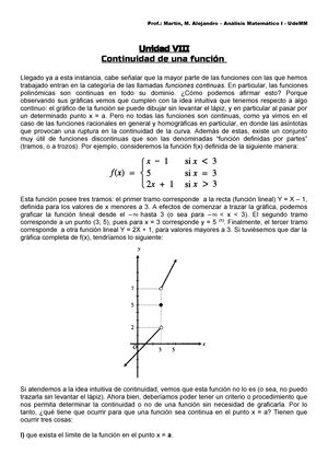 Función cuadrática y aplicaciones económicas Análisis Matematico I