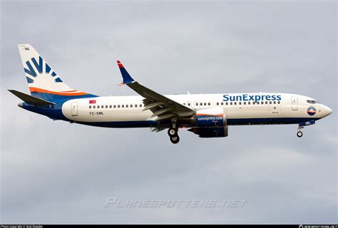 Tc Sml Sunexpress Boeing Max Photo By Nick Sheeder Id