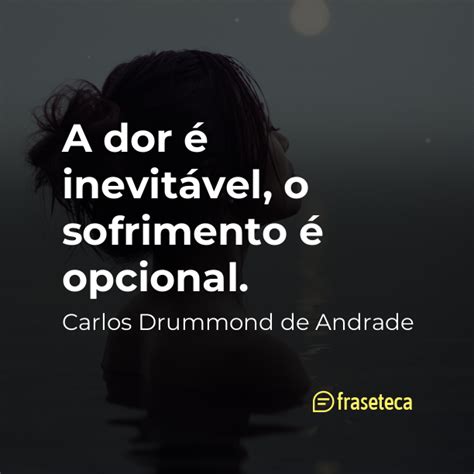 A dor é inevitável o sofrimento é opcional Fraseteca