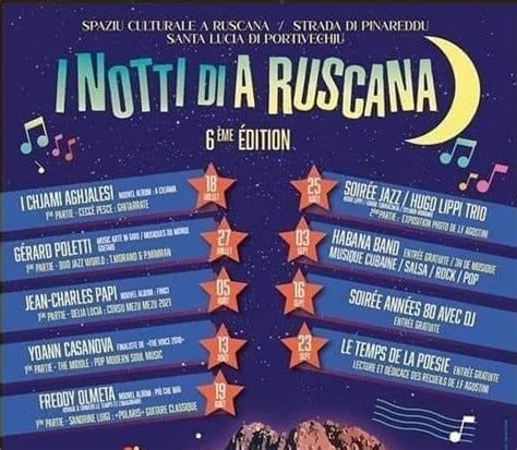 I Notti Di A Ruscana Soir E Cabaret Avec Le Groupe Havana Band